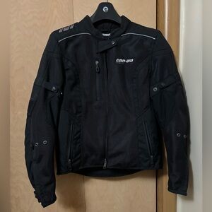 CanAm BRP Women's Black Motorcycle Riding Jacket
